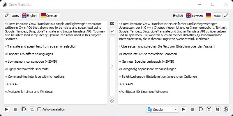 Crow Translate 2.10.10 for mac download free